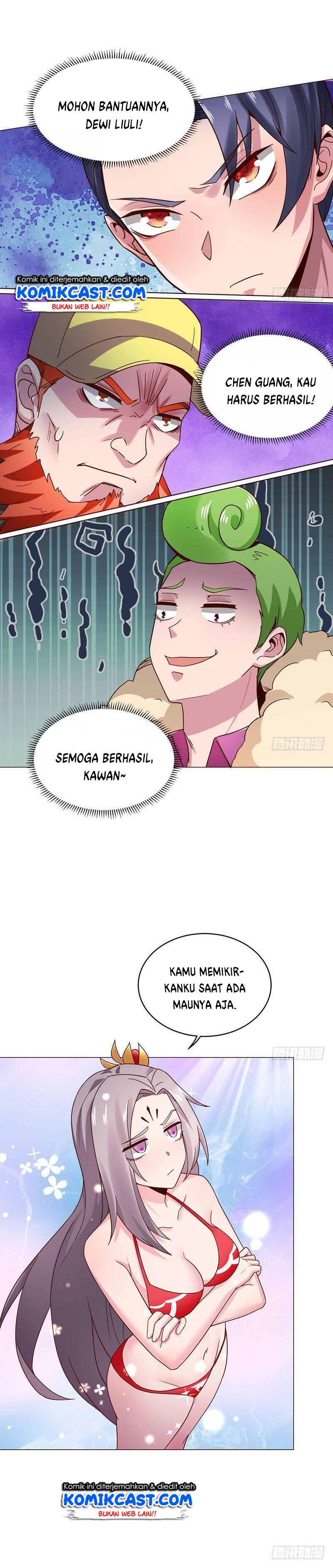 Carrying The Goddess Along Chapter 35 Gambar 7
